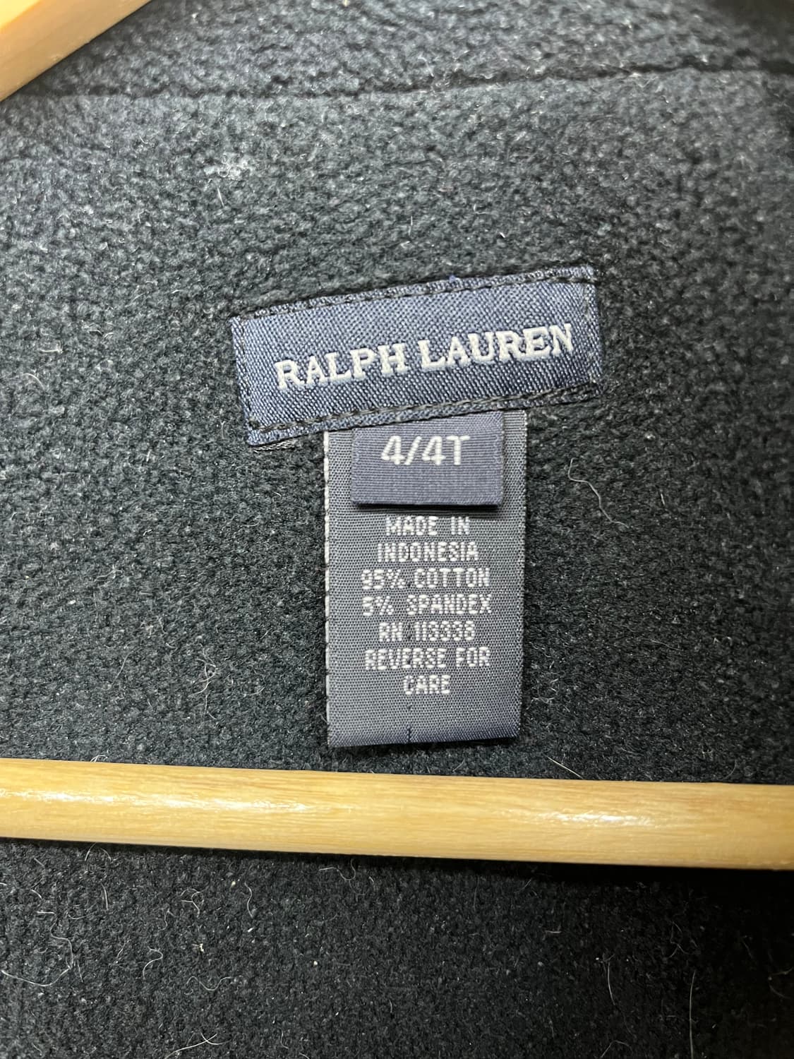 폴로 랄프로렌 빅포니 잉글랜드 키즈 베스트 패딩 4/4T 상품이미지4