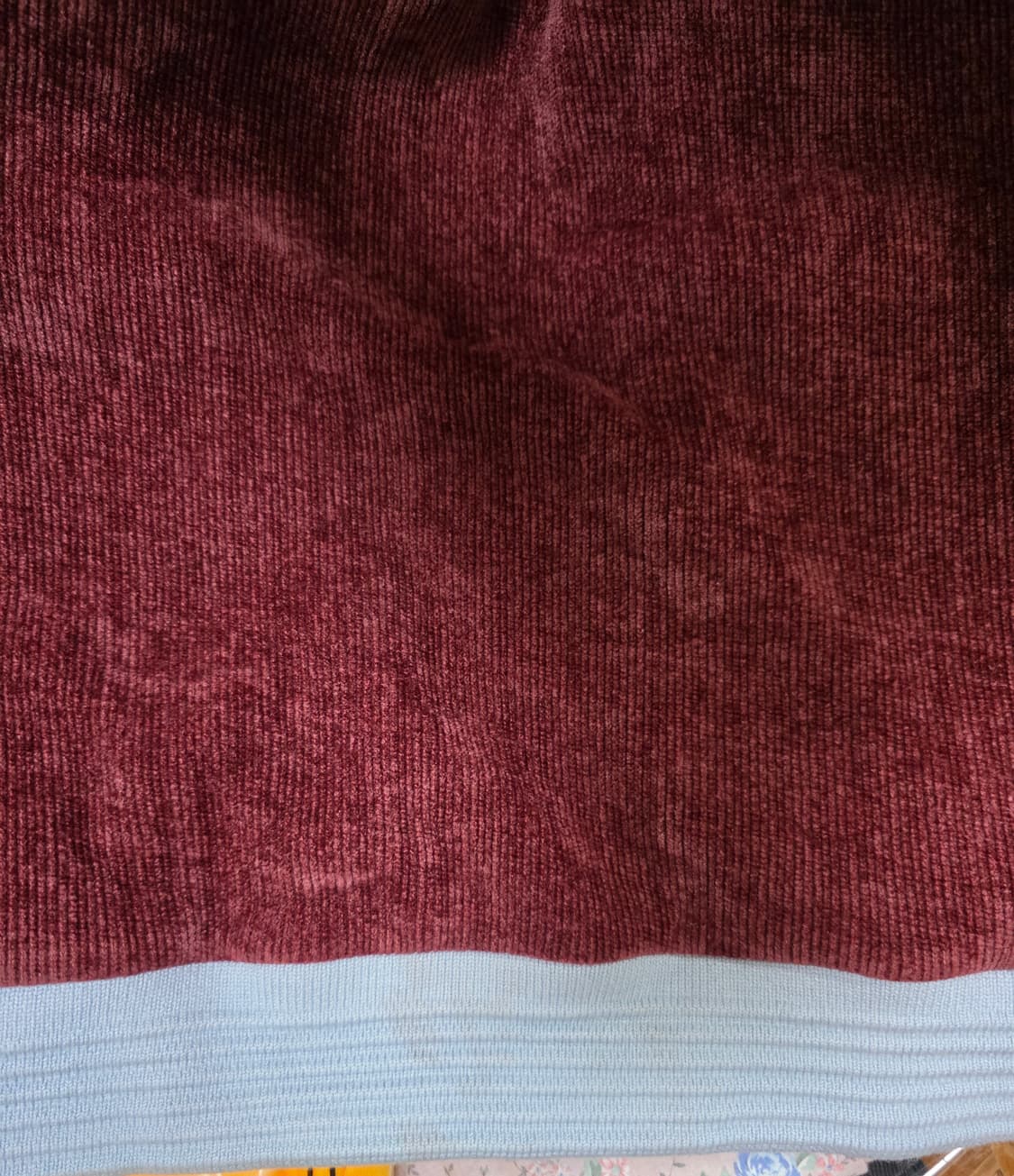 아디다스 벨루어 코듀로이 베켄바우어 트랙탑 버건디 상품이미지6