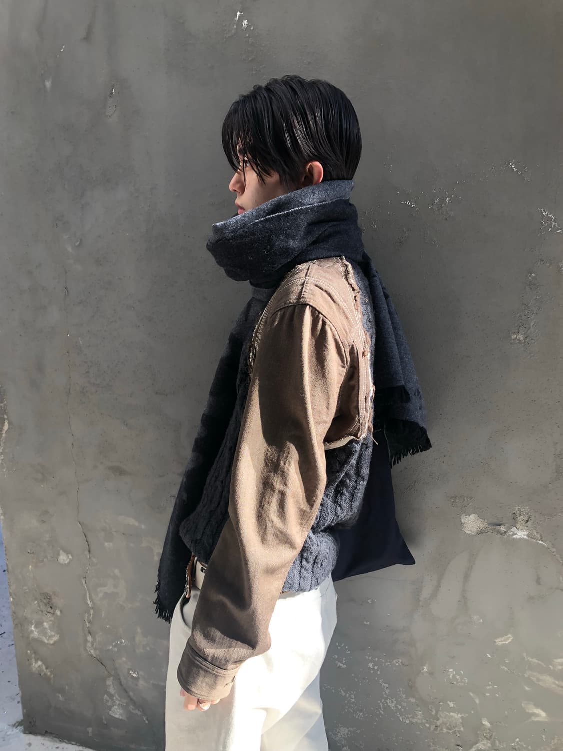 알렉산더 맥퀸 오버 스카프 상품이미지3