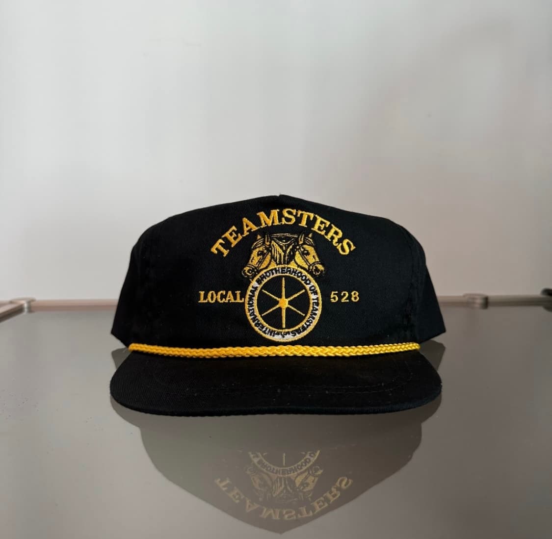 USA 빈티지 트러커 모자 블랙 상품이미지1