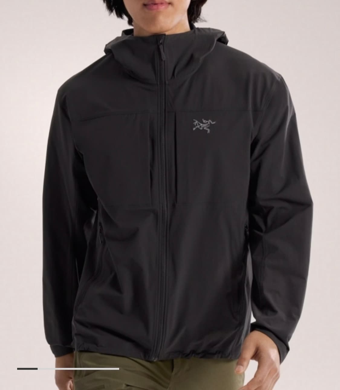 아크테릭스 감마 라이트웨이트 후디 맨 블랙 L 새상품 상품이미지3