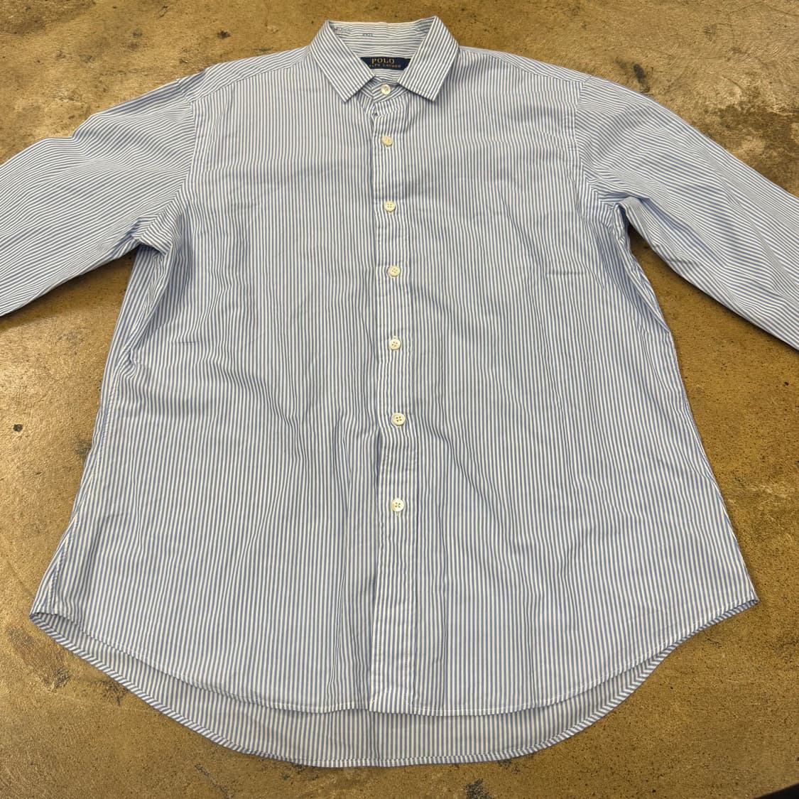 [정품/L] 폴로 랄프로렌 스트라이프 긴팔 셔츠 b15 상품이미지3