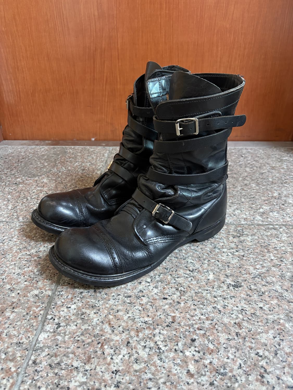 초희귀 80년대 Double H사 Tanker boots 상품이미지2