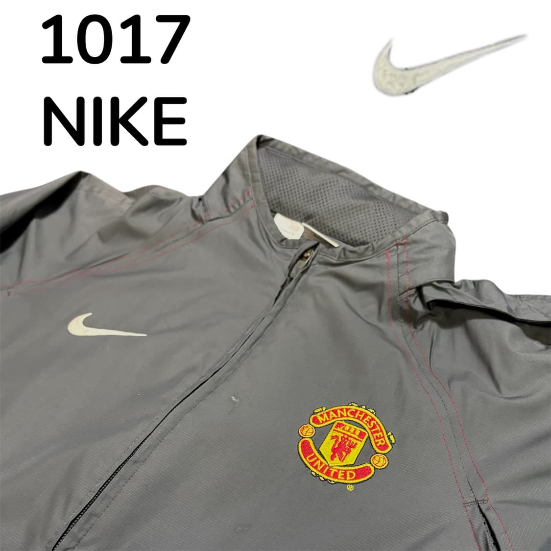 나이키 맨유 클라임핏 바람막이 그레이 95 상품이미지4