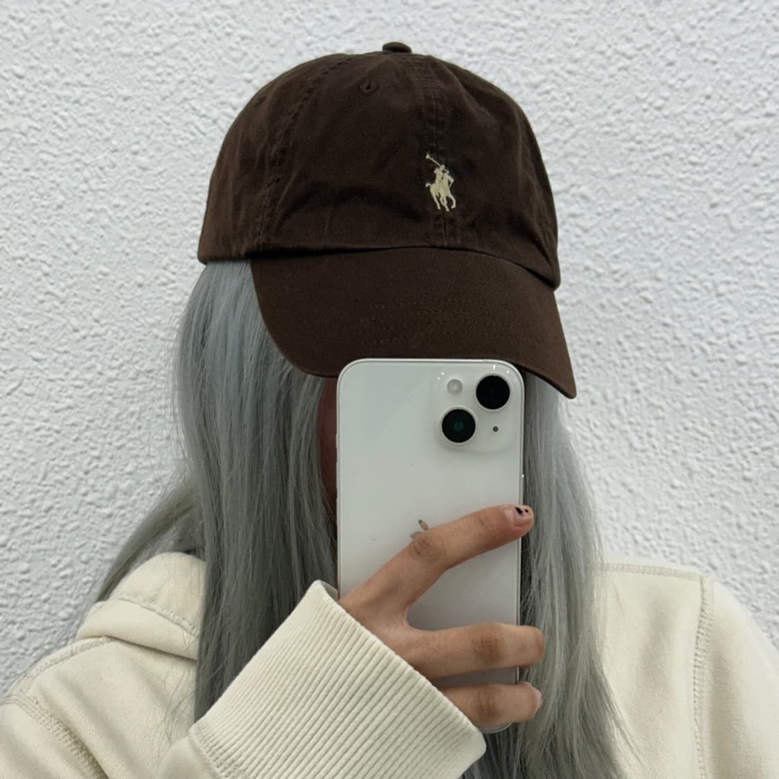 폴로 랄프로렌 베이지포니 브라운 볼캡 상품이미지1