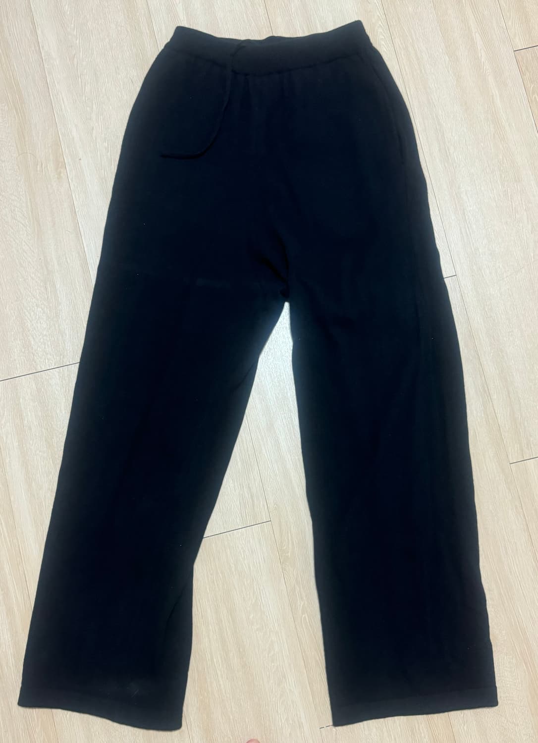 [2] 머듈 니트팬츠 블랙 상품이미지3