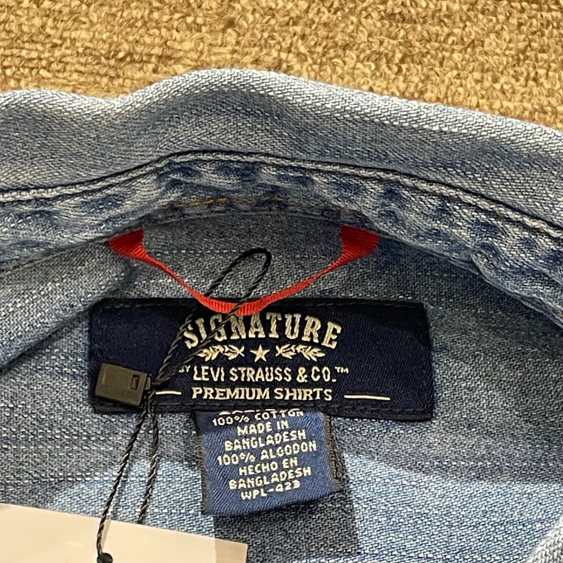 (2XL) Levi's 리바이스 코튼 데님 셔츠  상품이미지4