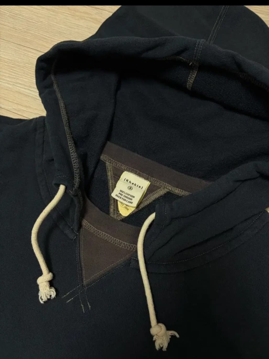 카키스 후드티 L 상품이미지3