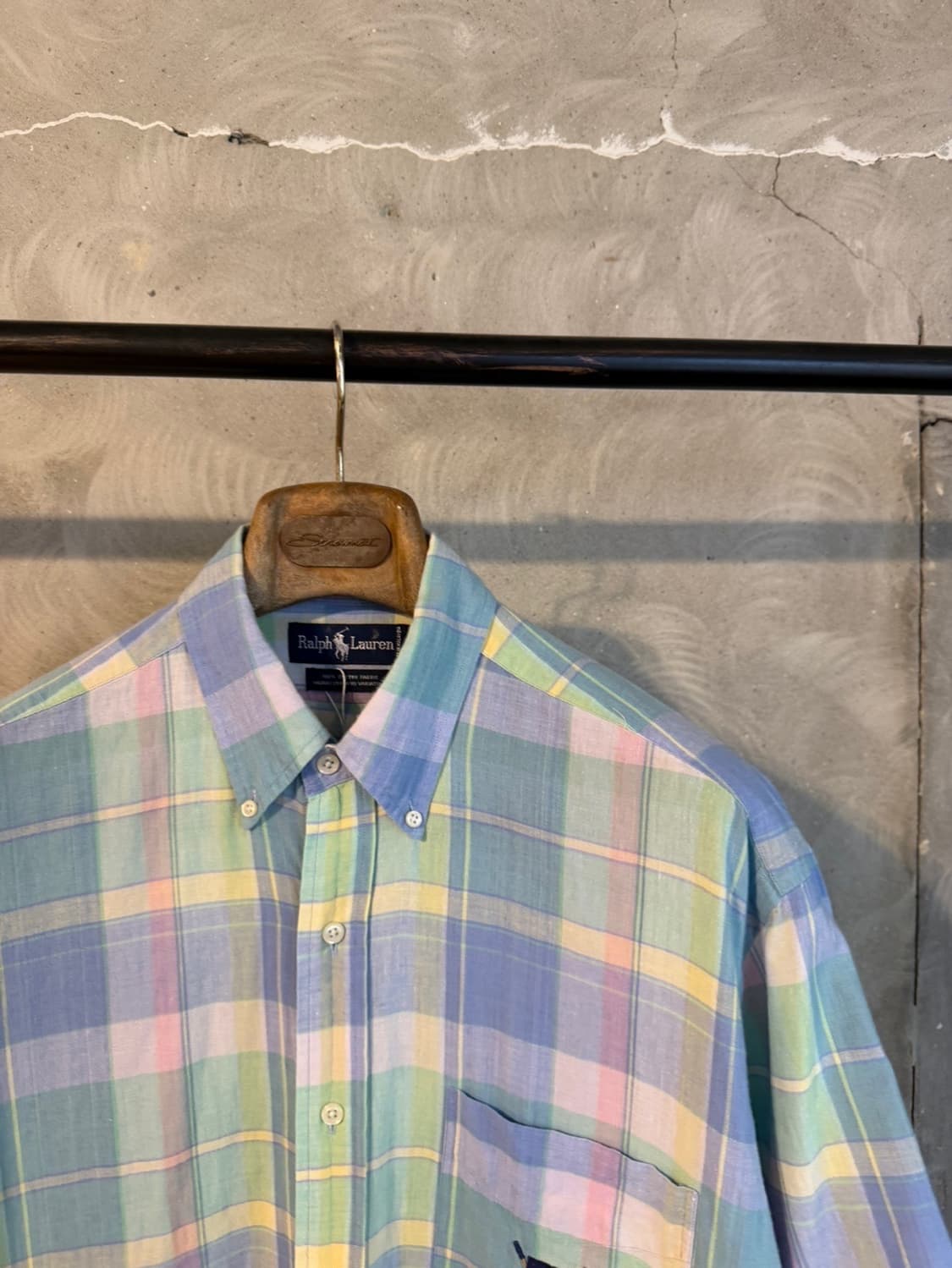 폴로 랄프로렌 마드라스 셔츠 105 상품이미지3