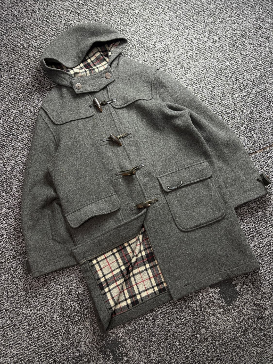 90s 폴로 랄프로렌 울 더플 코트 떡볶이 코트 3205 상품이미지1