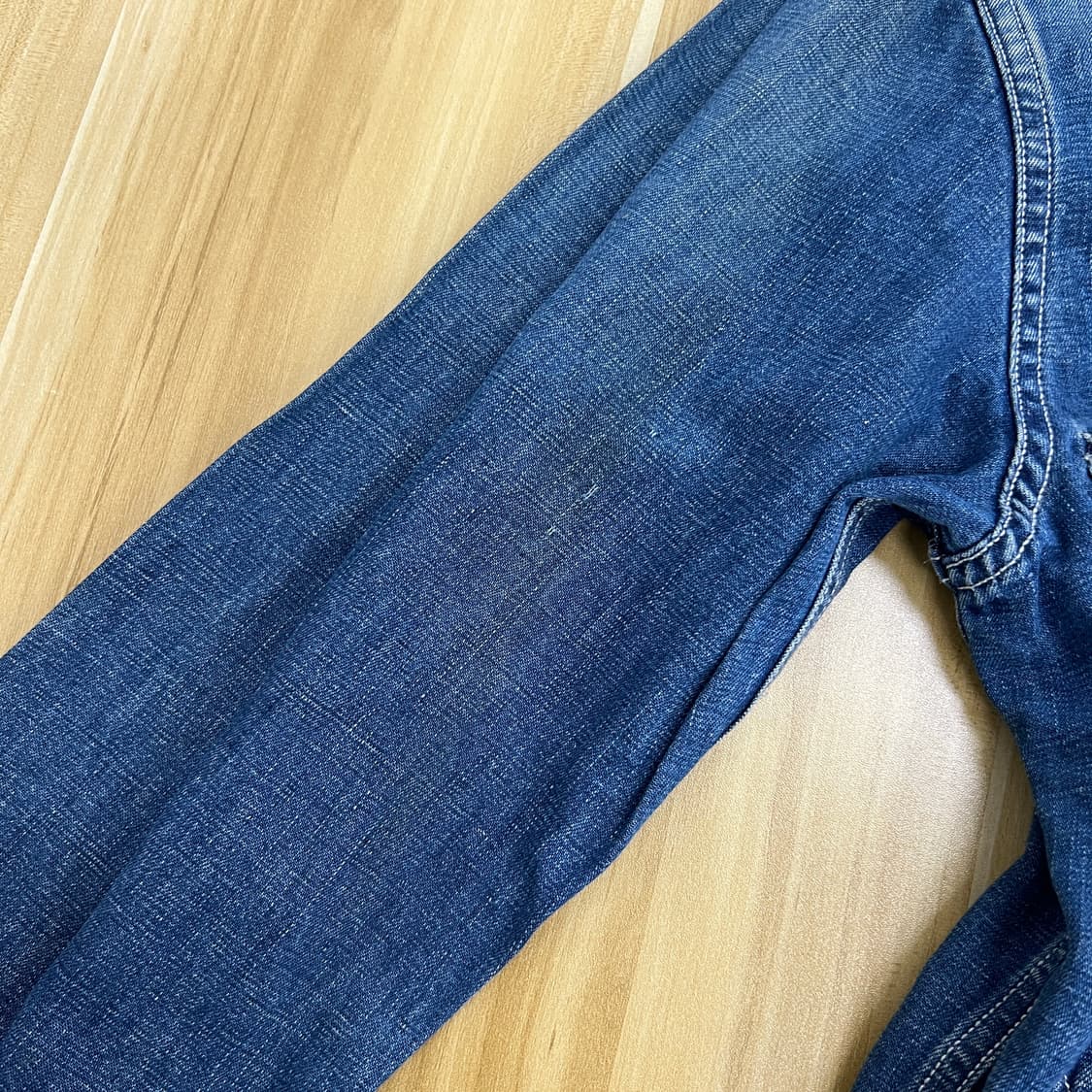 Blue Blue 블루블루재팬 라이트 데님 릴렉스 커버올 자켓 상품이미지10