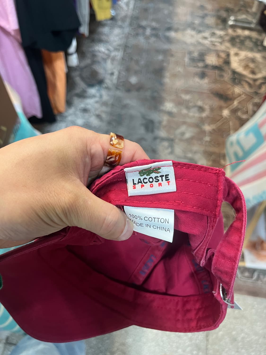 LACOSTE 빈티지 트러커캡 볼캡 스냅백 상품이미지4