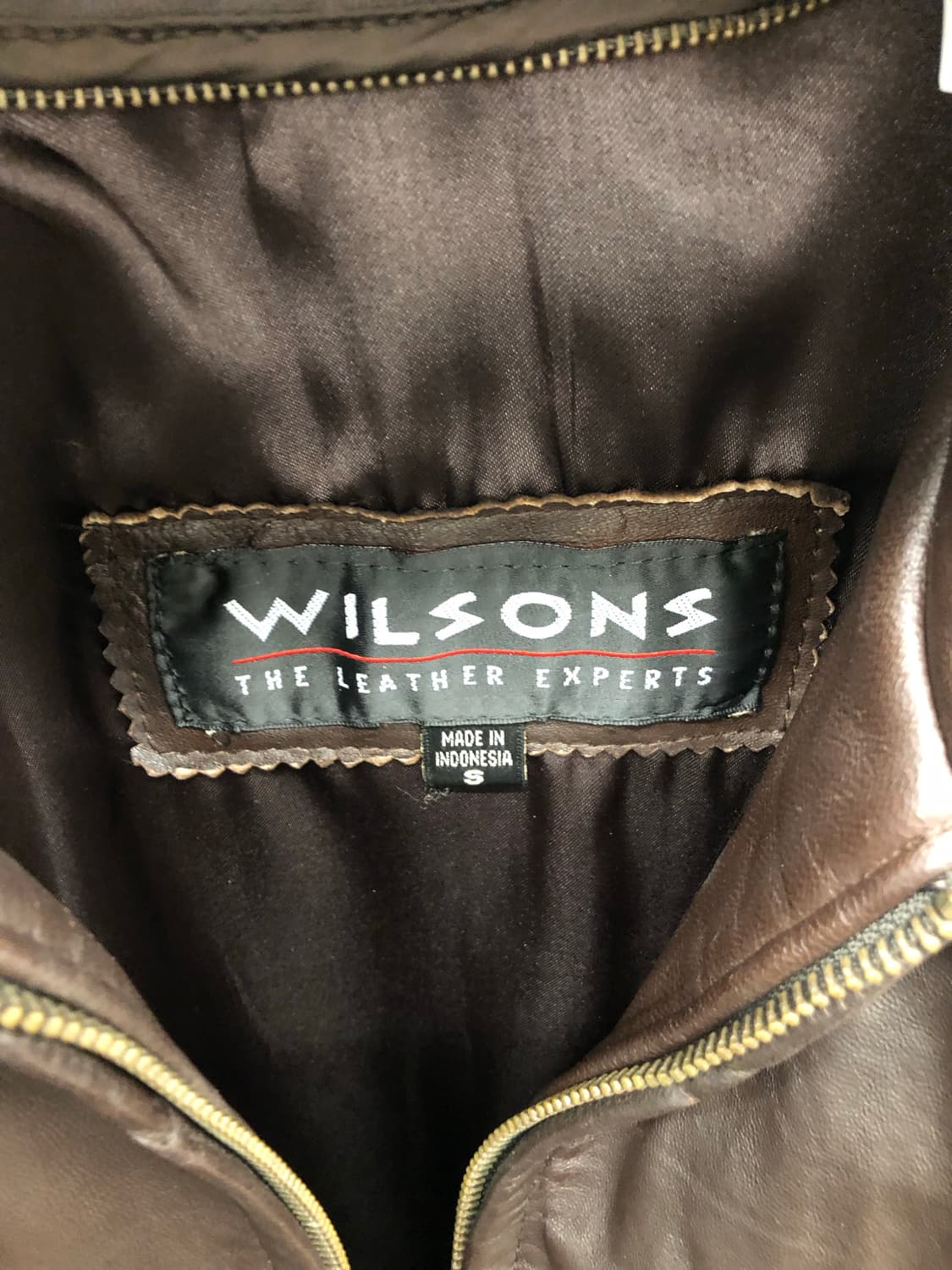 90s 윌슨 레더 리얼 레더 자켓 상품이미지3