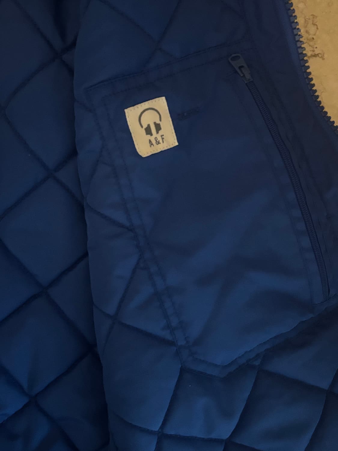 아베크롬비 90s 빈티지 패딩 후드집업 상품이미지2