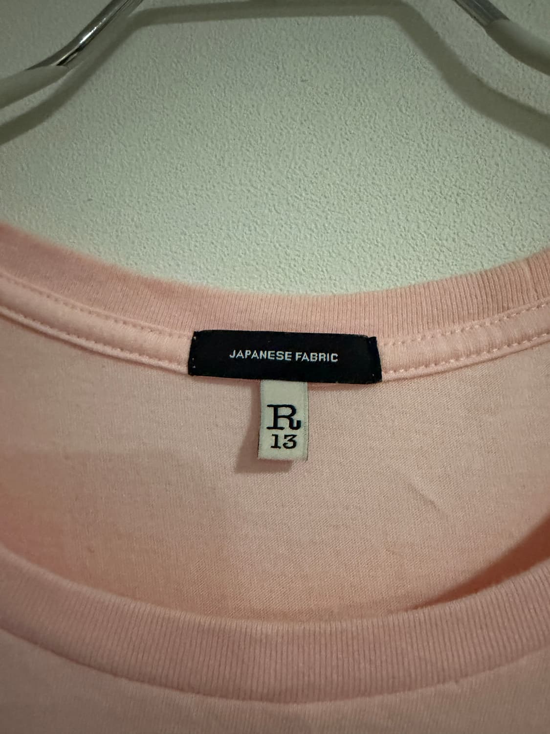 R13 퍽보이 그런지 핑키 반팔 상품이미지3