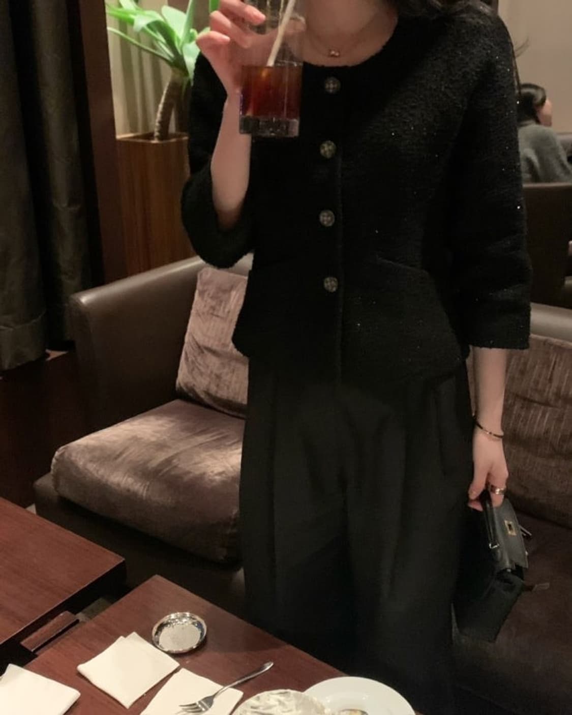 르플레인 트윙클 트위드 자켓 상품이미지2