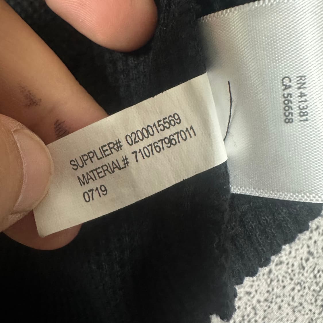 ✨ (바배) 폴로 랄프로렌 와플 블랙 롱슬리브  상품이미지4