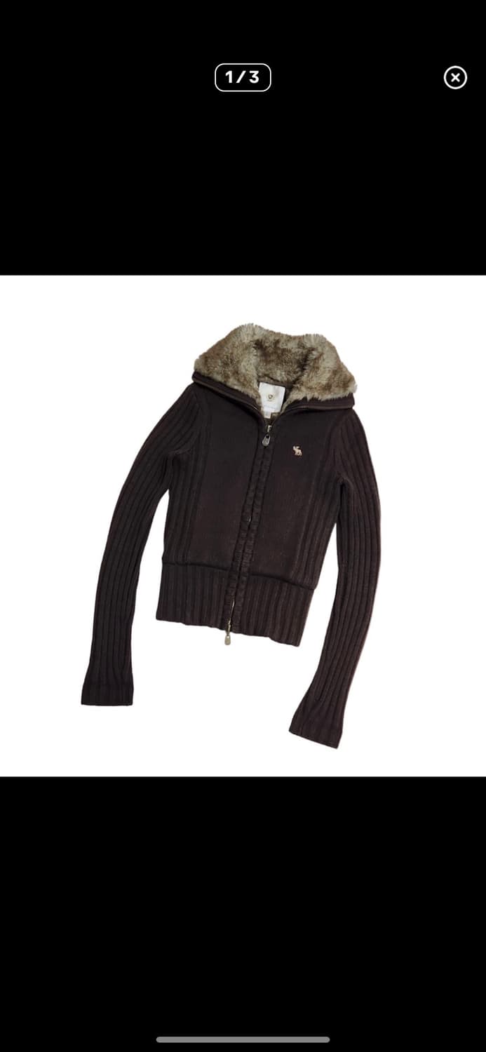 아베크롬비 토끼 울프죠 니트 상품이미지1