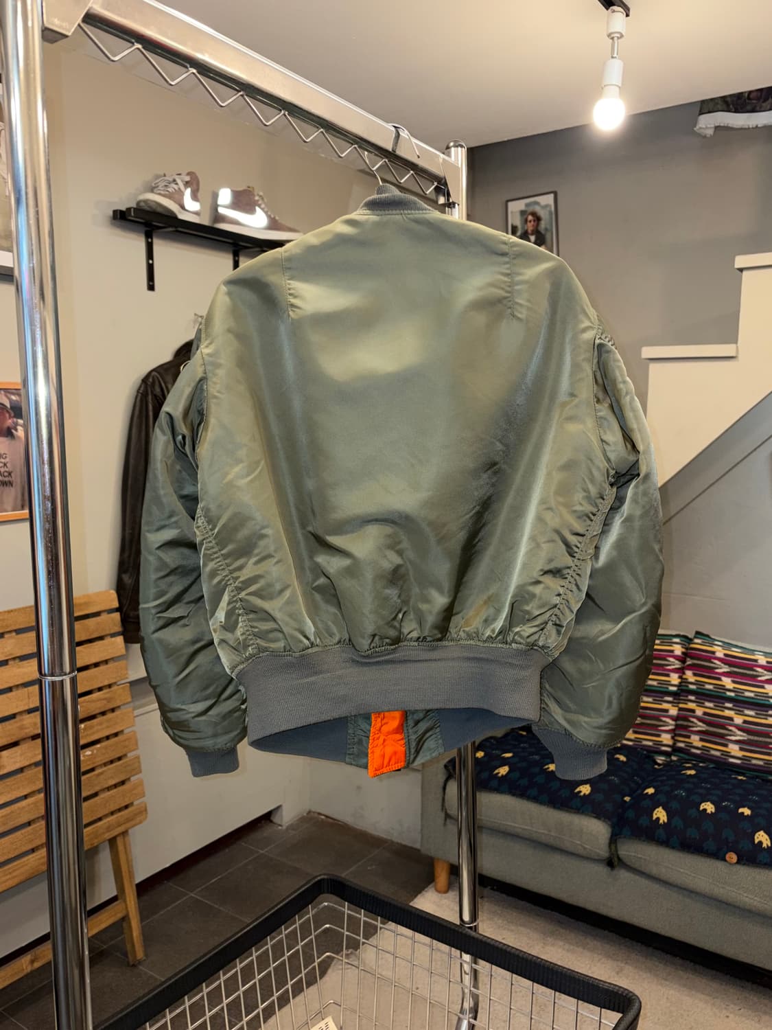90’s Alpha Industries Ma-1 USA jacket 상품이미지9