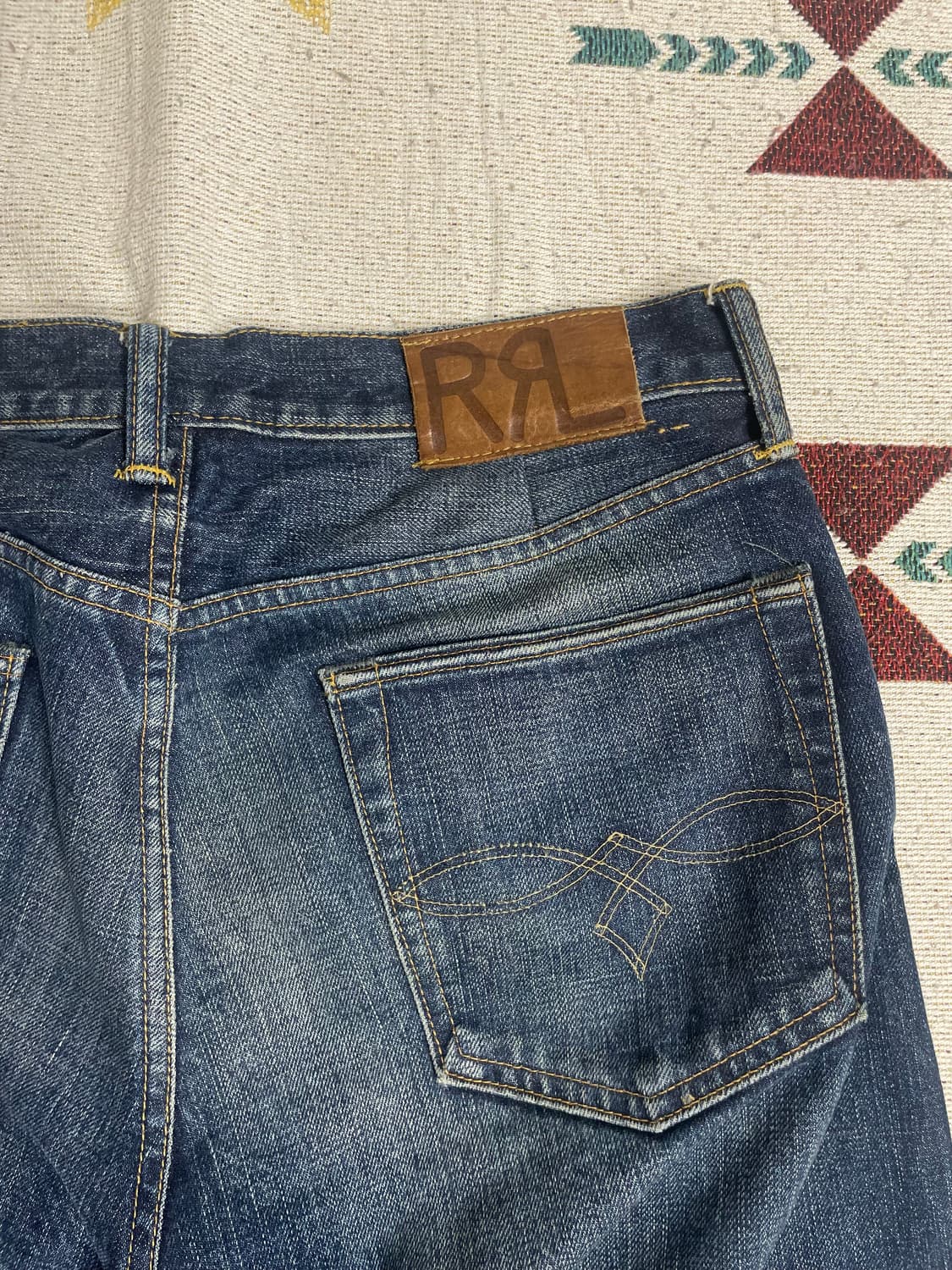 RRL 로우스트레이트 워싱진(32x32) 상품이미지8