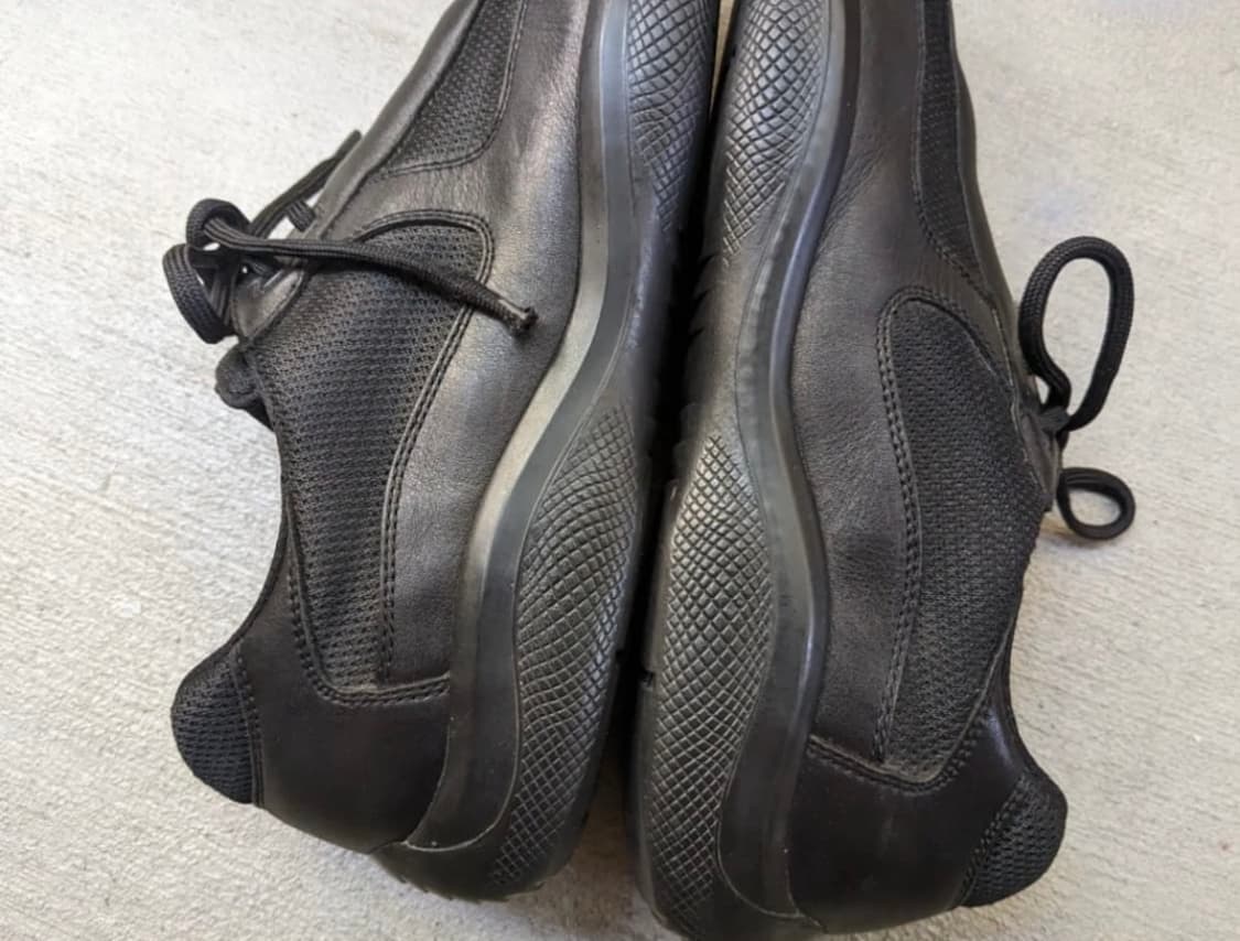 프라다 아메리카컵 블랙 무광 상품이미지4