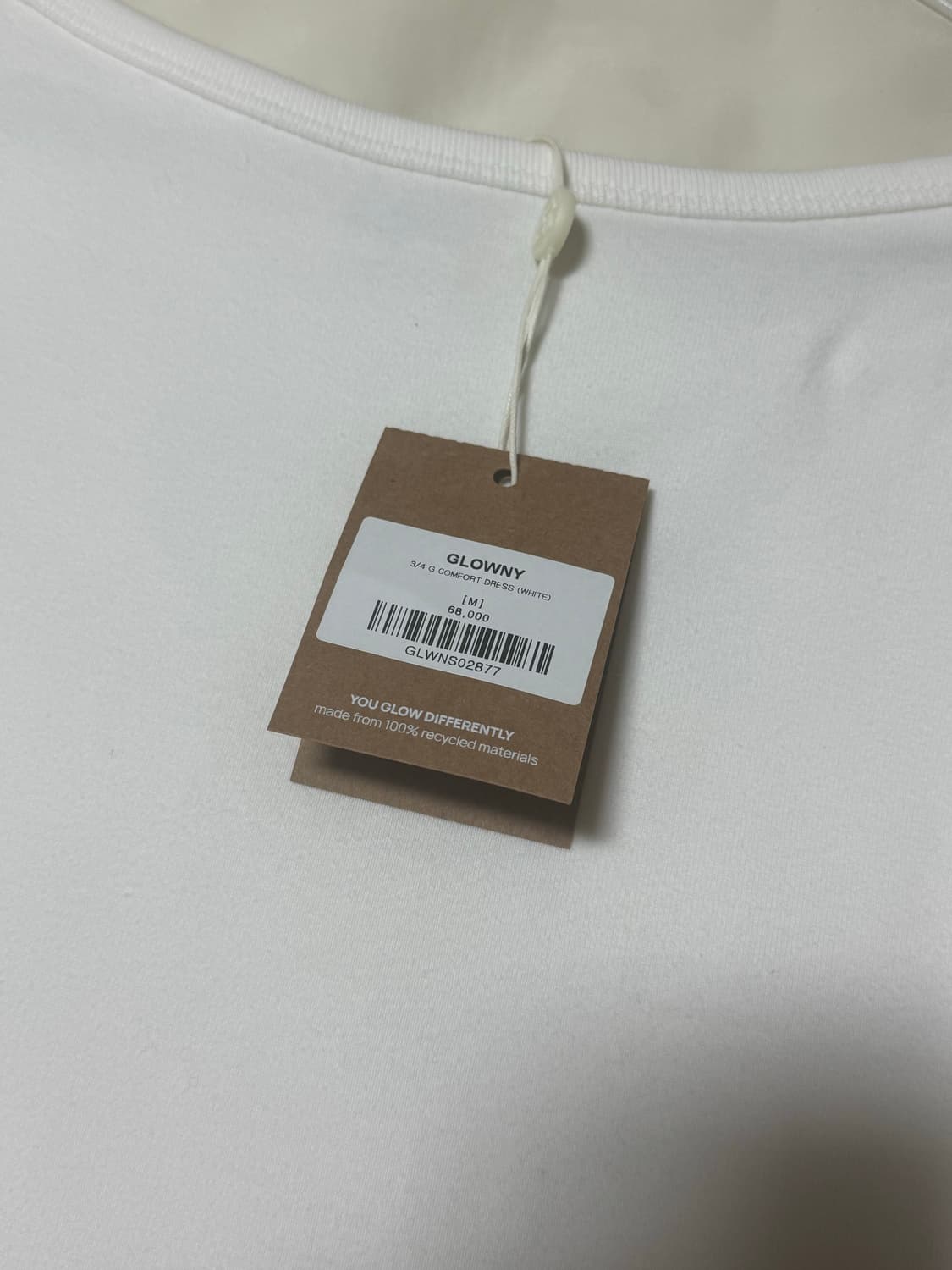 3/4 G COMFORT DRESS (WHITE) 상품이미지2