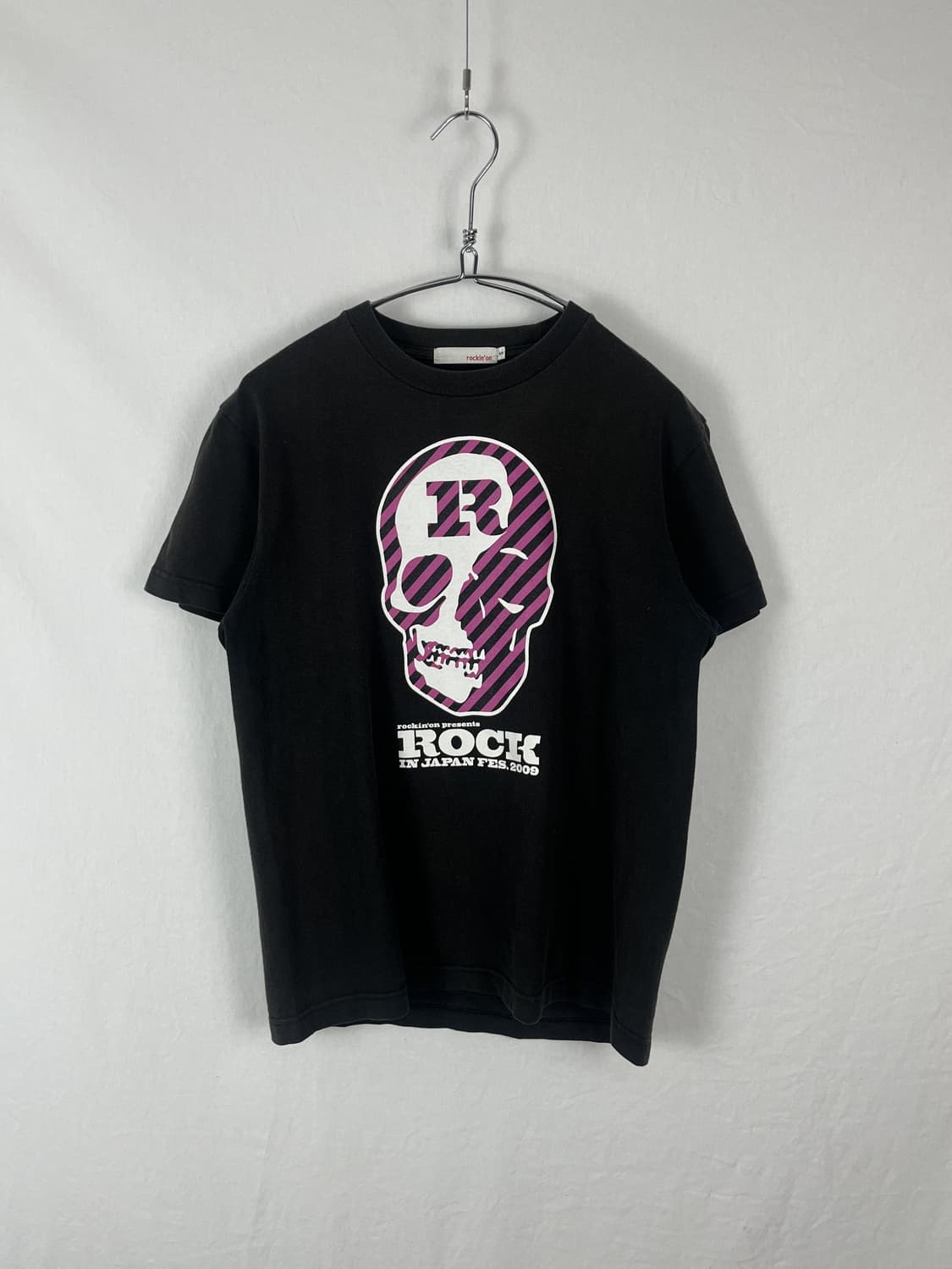 Vintage 스컬 프린트 락 티셔츠  상품이미지1