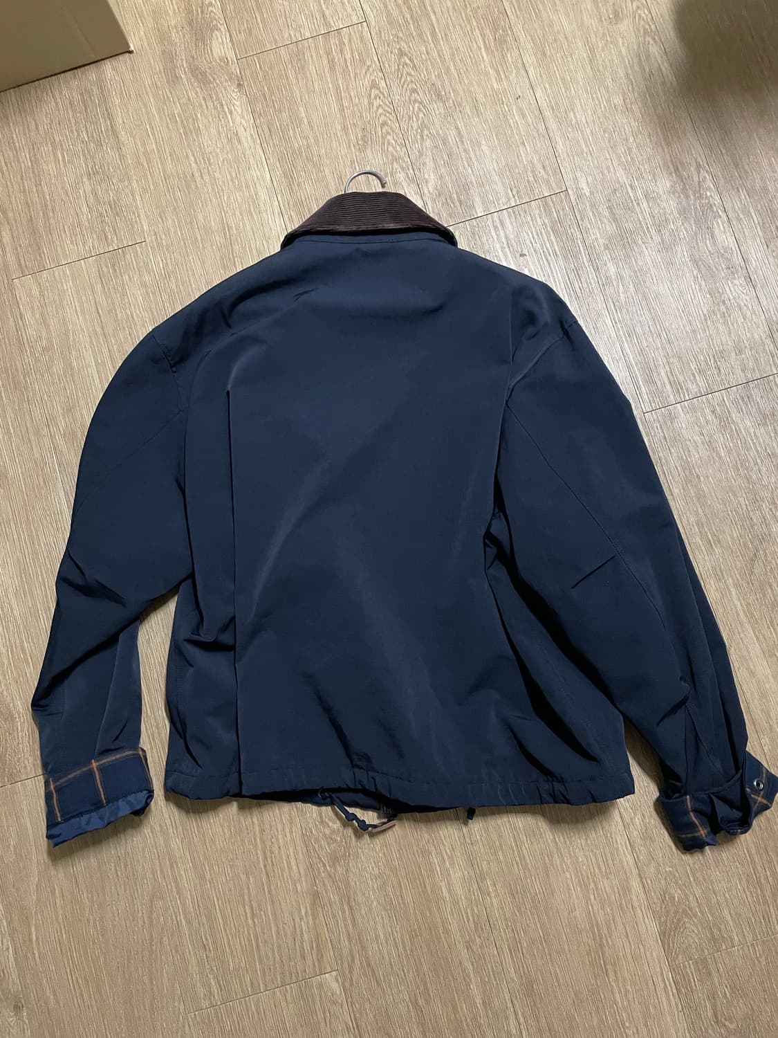 프리즘웍스 헤리티지 헌팅 자켓 네이비 상품이미지4