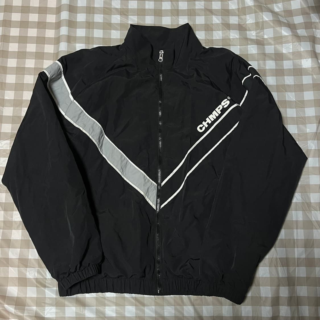 참스 바람막이 자켓 L 공군 재킷 블랙 바막 검정 상품이미지1