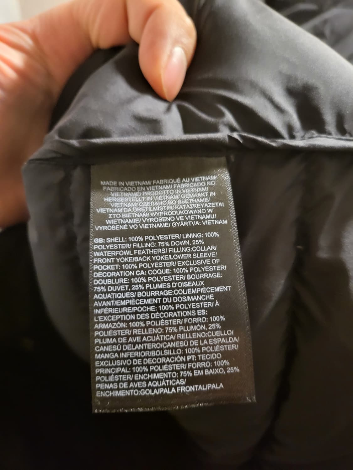 노스페이스 550필파워 경량 패딩 상품이미지7