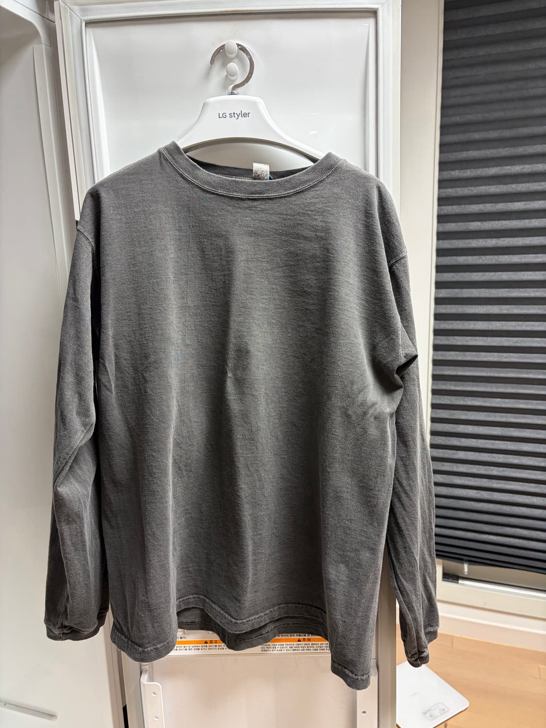 굿온 피그먼트다잉 긴팔티 상품이미지1