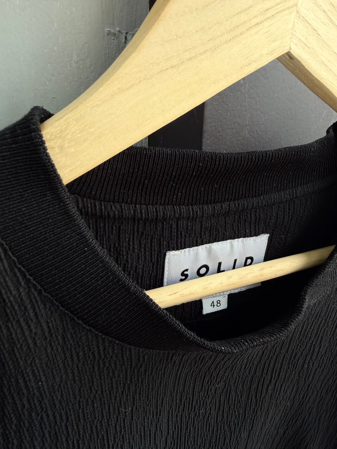 48/ 솔리드옴므 시어서커 반팔 상품이미지5