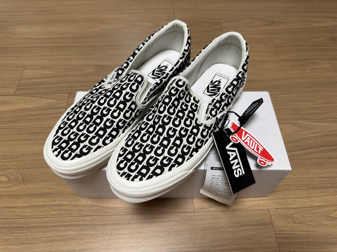 반스 볼트 꼼데 CDG 슬립온 LX 화이트 280 상품이미지1