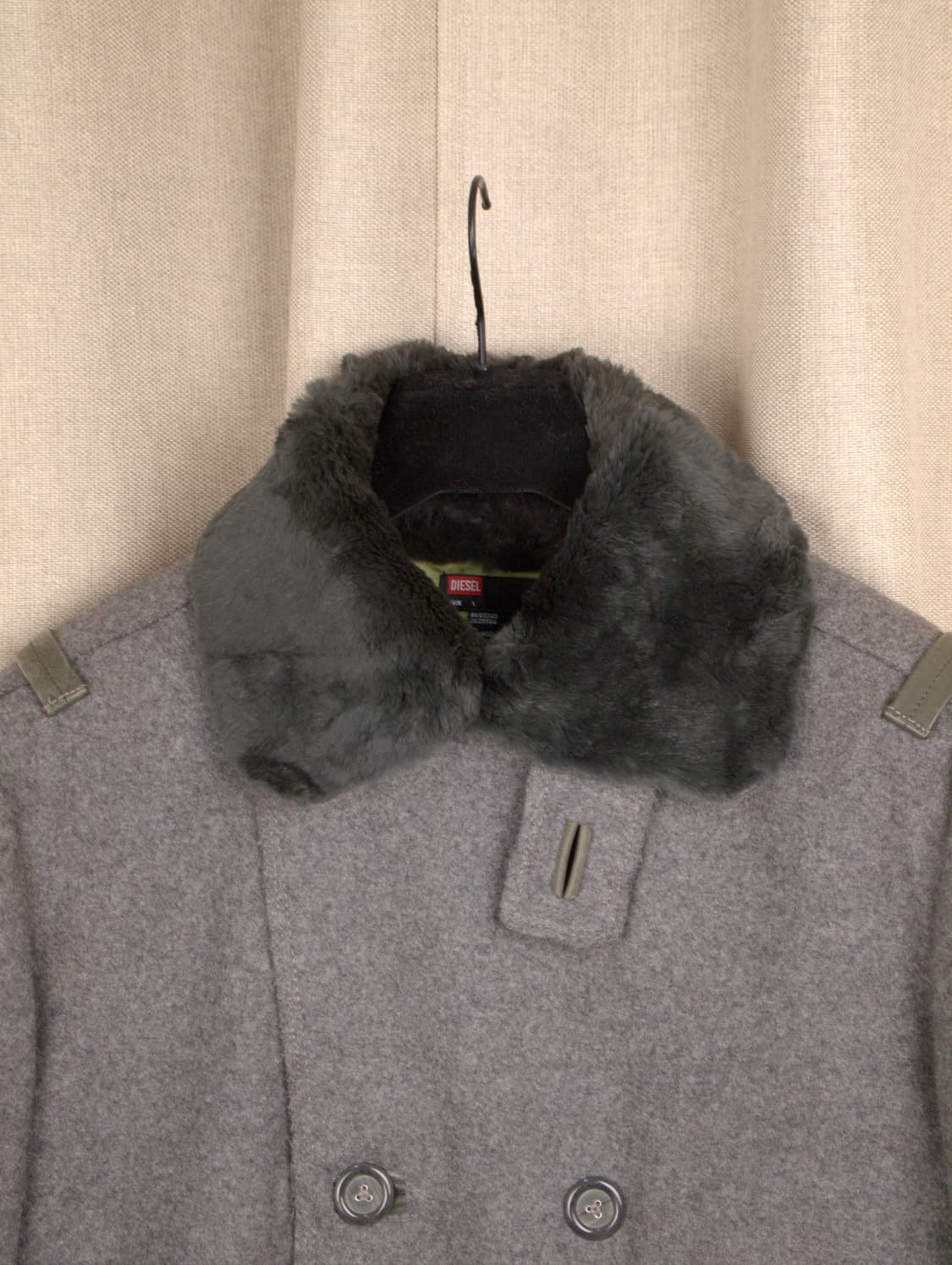 Wool Nylon Pea-coat 상품이미지6