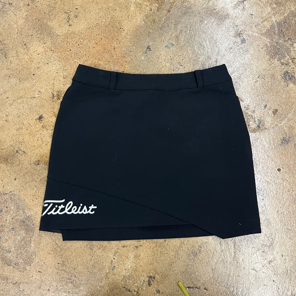 [정품] 타이틀리스트 블랙 기본 미니 스커트 b14 상품이미지2