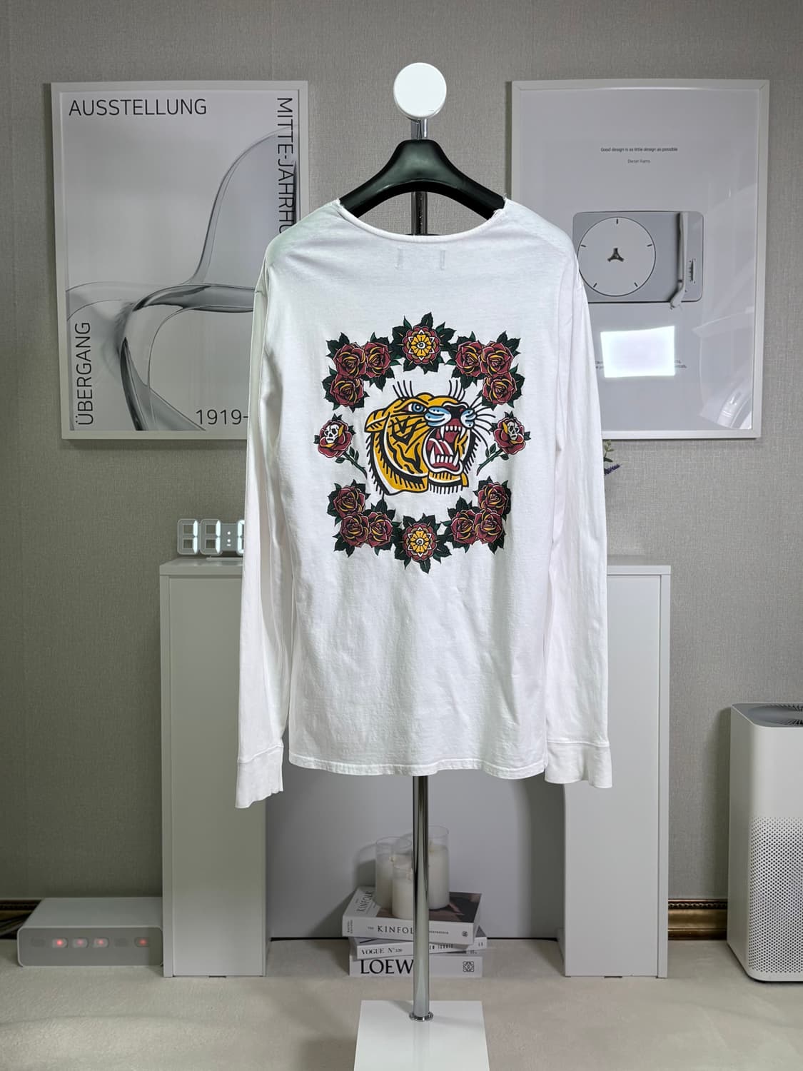 PACSUN 로즈 타이거 롱슬리브 긴팔(L)  상품이미지1