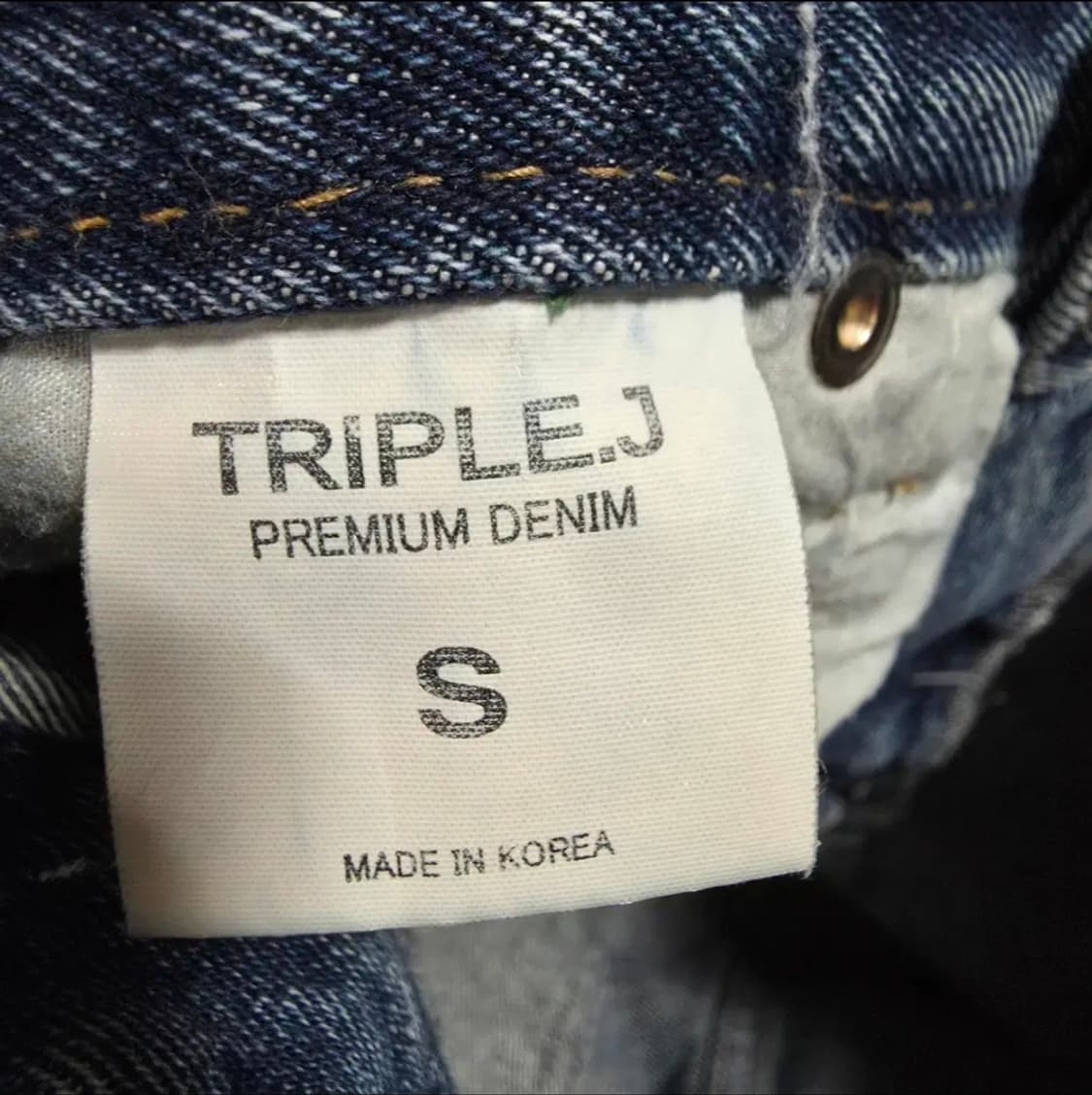 (S)트리플제이 버뮤다 데님 팬츠 청반바지 상품이미지4