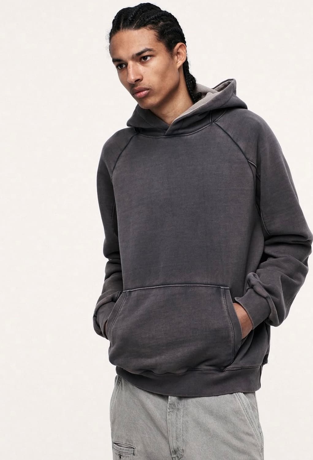 Ignota Core:11 Washed Hoodie SmokyPurple 상품이미지2
