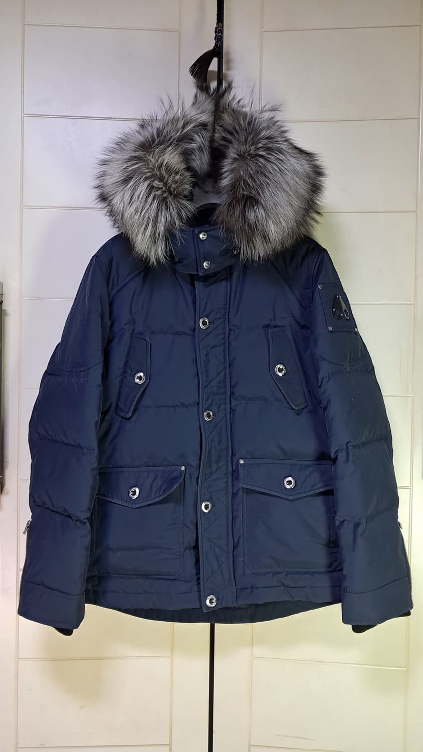 무스너클 네이비 패딩xl 상품이미지1