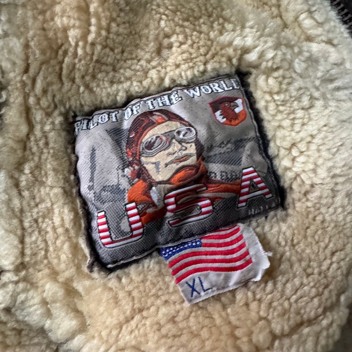 [XL] 양가죽 B3 무스탕 무통 자켓 상품이미지8