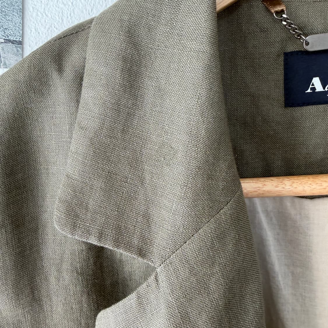 [88] 아쿠아스큐텀 린넨 블레이저 자켓 상품이미지7