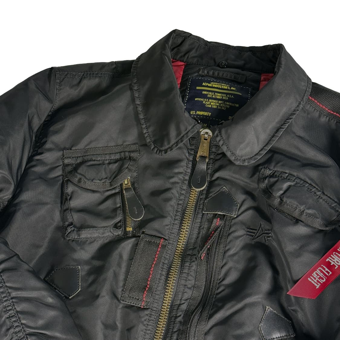 알파인더스트리 MA-1 테크 포켓 항공 점퍼 상품이미지3