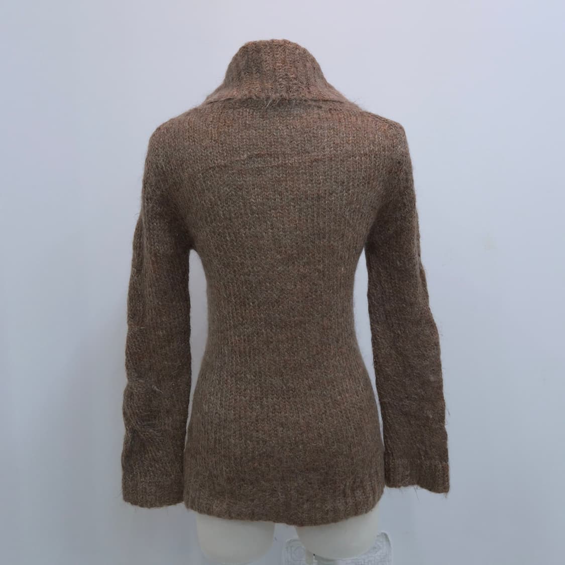 모헤어 터틀넥 브라운 니트 일본빈티지 상품이미지8