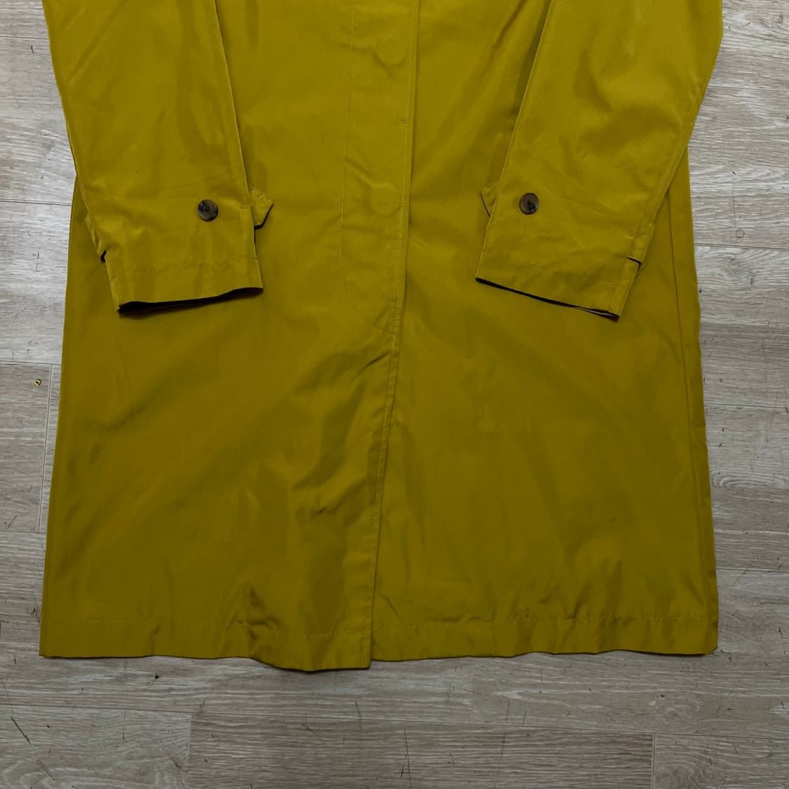 헨리코튼 여성 싱글 카라 레인 맥코트 [머스타드] M/95 상품이미지3