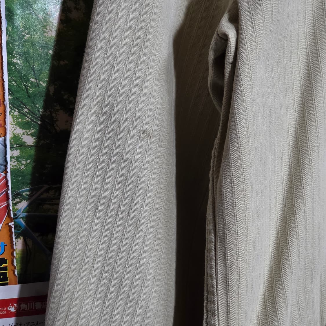 JPN 스트라이프 코튼 투웨이 자켓 상품이미지5