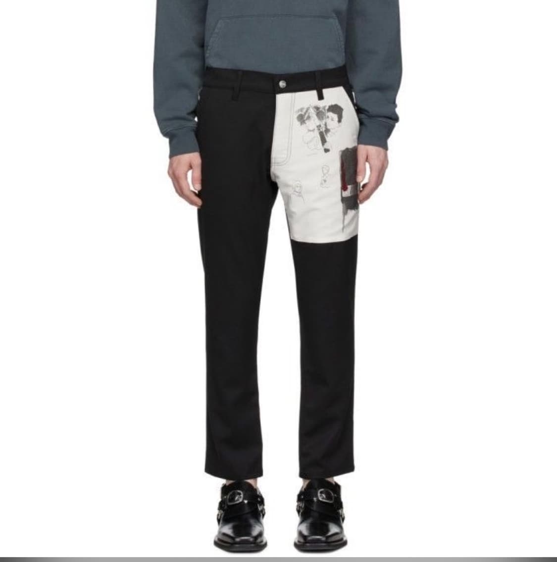 ERD 20ss Skinny Wool Patch Trouser 상품이미지1