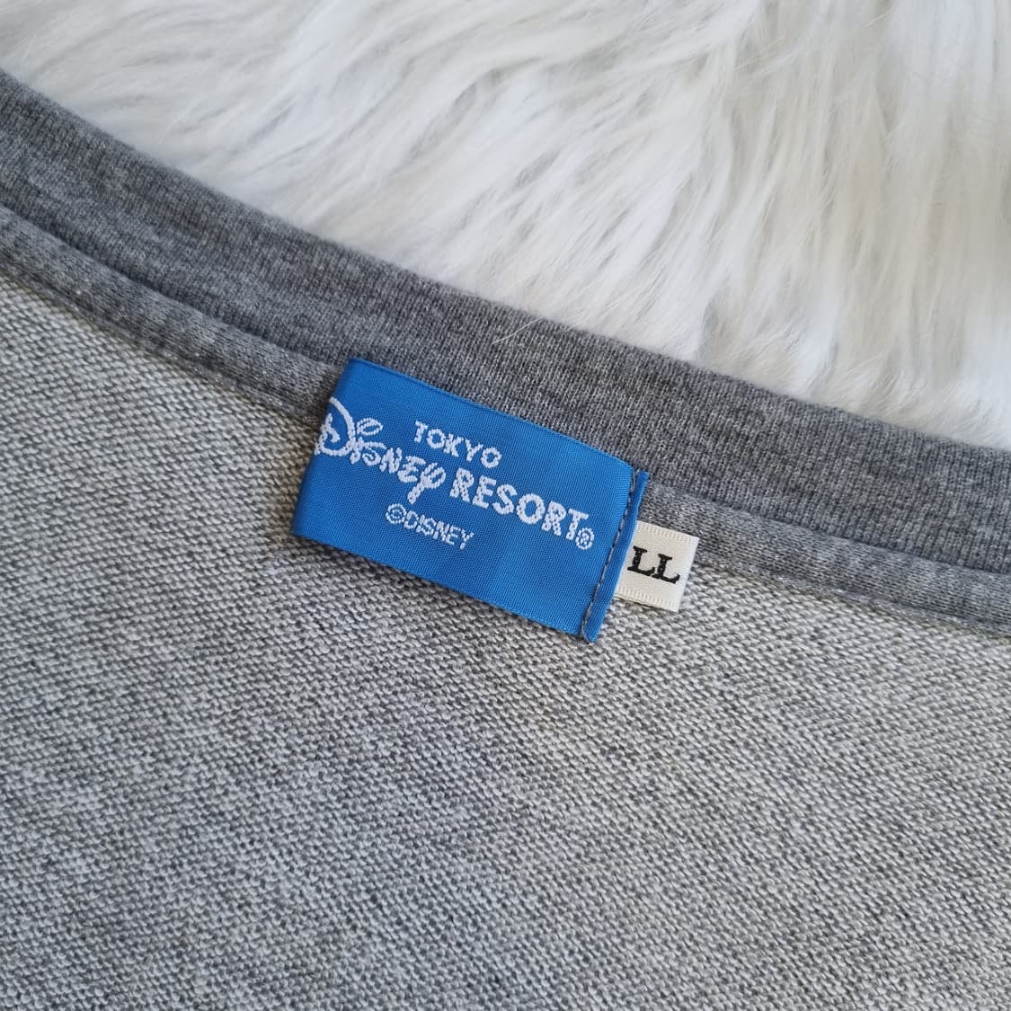 도쿄 Disney 미키마우스 패턴 코튼 가디건 1839 상품이미지4