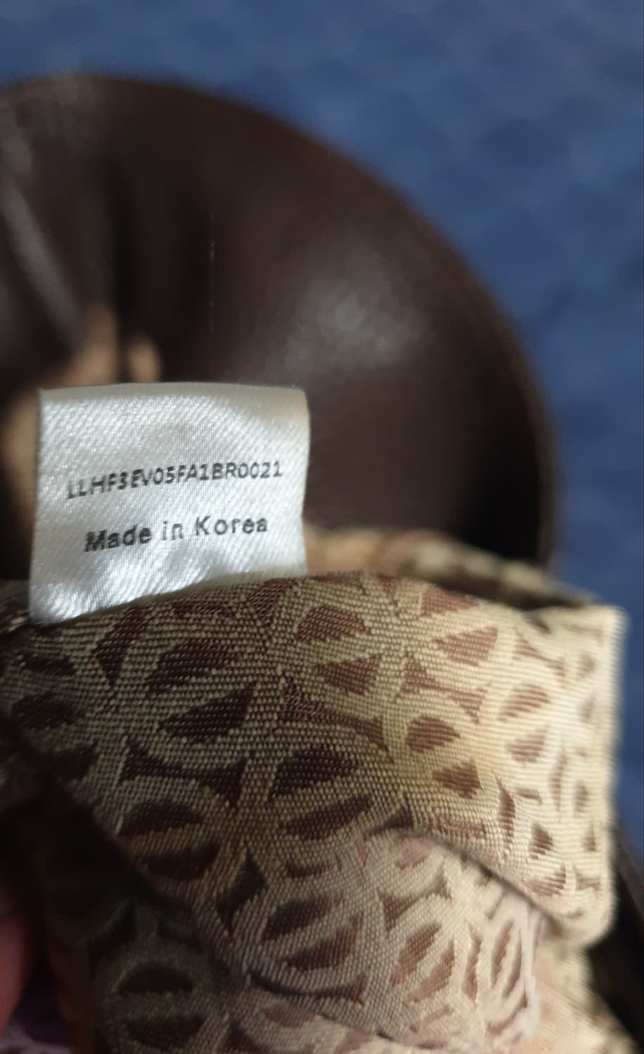 루이까또즈 모노그램 시그니처로고 숄더백 브라운 상품이미지5