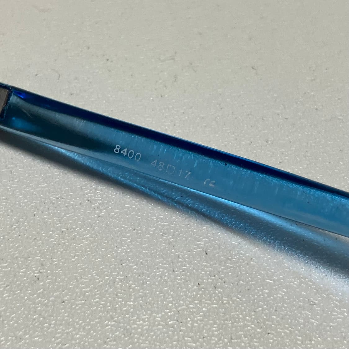 구찌 빈티지 선글라스 Clear Blue 상품이미지6