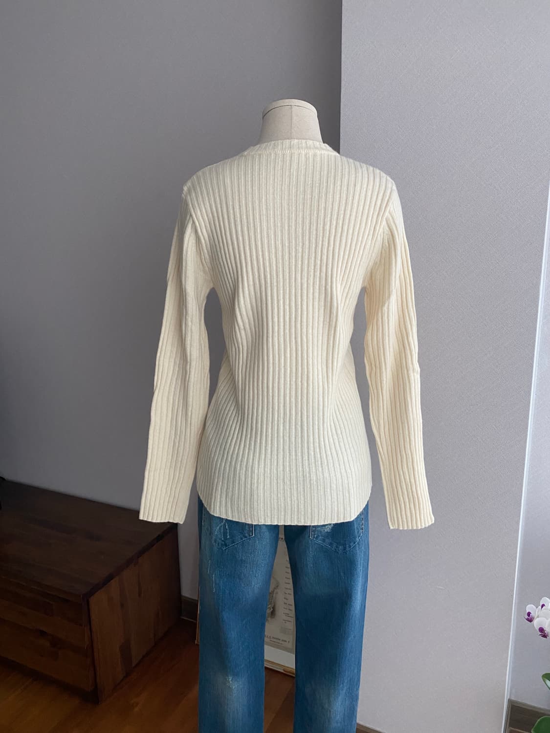 WOOD SAGE 우드세이지 니트(M) 상품이미지5